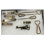 COLLECTION EARLY BOTTLE OPENERS