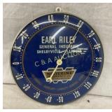 12" EARL RILEY INS. THERMOMETER