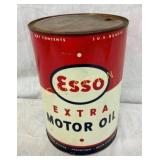 5QT. ESSO EXTRA MOTOR OIL CAN