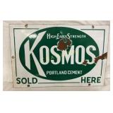 SSP KOSMOS PORTLAND CEMENT SIGN 18X12