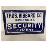 SSP SECURITY CEMENT DEALER SIGN 20X12