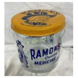 RAMONS JAR W/ GOOD DETAIL 7X8