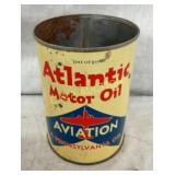 QT ATLANTIC AVIATION CAN W/ AIRPLANE
