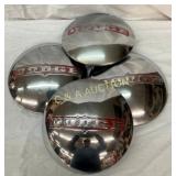 SET (4) EMB. DODGE HUB CAPS