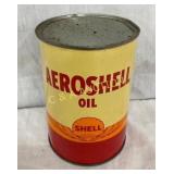 1QT. AEROSHELL OIL CAN