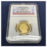 2007 George Washington $1 Coin, PF 69 Ultra Cameo,