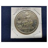 Rare 1874-CC U.S. Trade Dollar with Liberty Seated