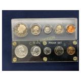 1985 and 1957 U.S. Proof Coin Sets in Protective C
