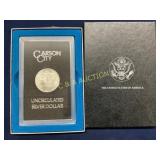 1883 Carson City Uncirculated Morgan Silver Dollar