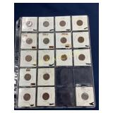 Collection of 17 U.S. Lincoln Wheat Cents, Various