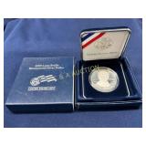 2009 Louis Braille Bicentennial Silver Dollar by U