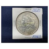 1882-S Morgan Silver Dollar, Mint State 63 (MS63)