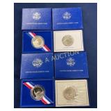 Set of 4 United States Liberty Coins in Original B