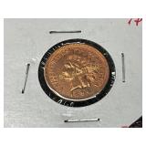 1894 United States Indian Head One Cent Coin