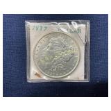 1897 Morgan Silver Dollar in Protective Plastic Ho