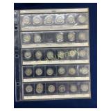 Collection of Early 20th-Century Mercury Silver Di