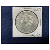 1882-S Morgan Silver Dollar Graded MS64
