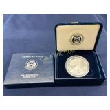 American Eagle One Ounce Proof Silver Coin with Or