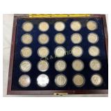 Set of 25 Silver Walking Liberty Half Dollars in D