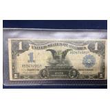 1923 $1 Blue Seal United States Silver Certificate