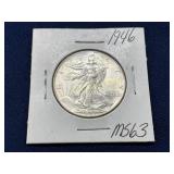 1946 Walking Liberty Half Dollar Graded MS63 in Ca