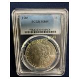 1903 Morgan Silver Dollar Graded PCGS MS64