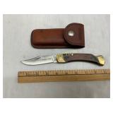 UNCLE HENRY SCHRADE LB-7 KNIFE W/HOLDER