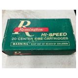 Remington Hi-Speed 6mm Remington 20-Round Box with