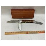 RED DEER 3 BLADE KNIFE W/ CASE
