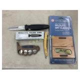 LOT (4) KNIVES WONDERFUL,SPORT GEAR