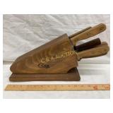Case XX Wooden Knife Block Set with Four Knives an