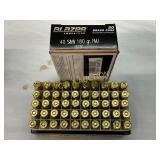 Blazer Brass 40 S&W 180 Gr FMJ Ammunition, 100 Rou
