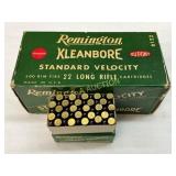 500 Rounds of Remington Kleanbore .22 Long Rifle S