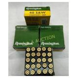 Remington 40 S&W Jacketed Hollow Point Ammunition,