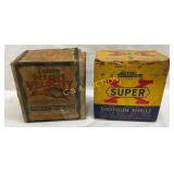 Two Boxes of Vintage Peters and Western Shotgun Sh