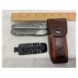 LEATHERMAN SWISS ARMY KNIFE W/ HOLSTER