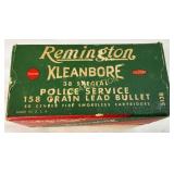 Remington Kleanbore .38 Special Police Service 158