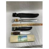SET DEER HUNTER KNIVES
