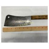 EARLY MEAT CLEVER FORGERCRAFT BRAND