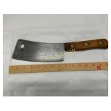 EARLY MEAT HATCHET "STAMPED"