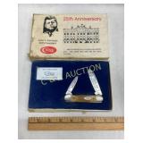 CASEXX 25TH ANN. 1963-88 KENNEDY KNIFE W/BOX