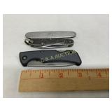 Collection of Folding Pocket Knives Including Gerb