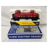 Lot of 2 O/027 Scale K-Line Freight Cars: Texaco T
