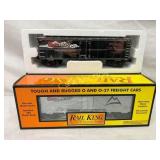 Lot of 2 MTH Rail King Coors Light O and O-27 Frei