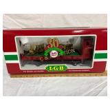 LGB 30th Anniversary Flatcar with Gold Wheelset Di