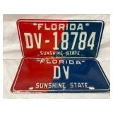 Two Florida Sunshine State Disabled Veteran Licens