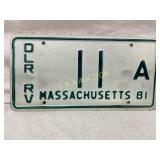 Massachusetts 1981 ï¿½DLR RVï¿½ Dealer Recreational Ve
