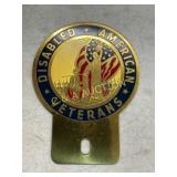 Disabled American Veterans Metal Auto Emblem