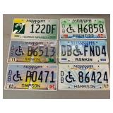 6 Mississippi Hearing Impaired and Handicap Licens