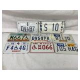 Eight Disabled Veteran and Handicap Motorcycle Lic